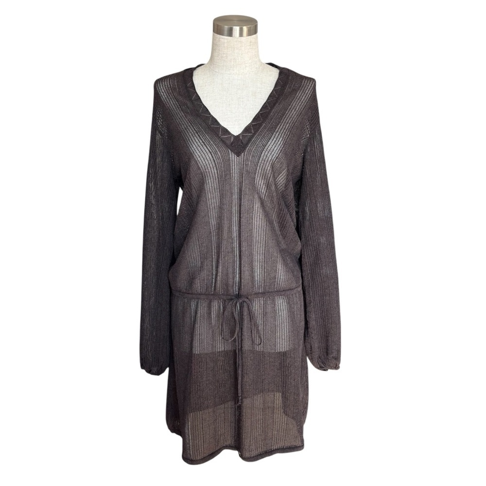 Free People Boho Cover-up Knit Dress